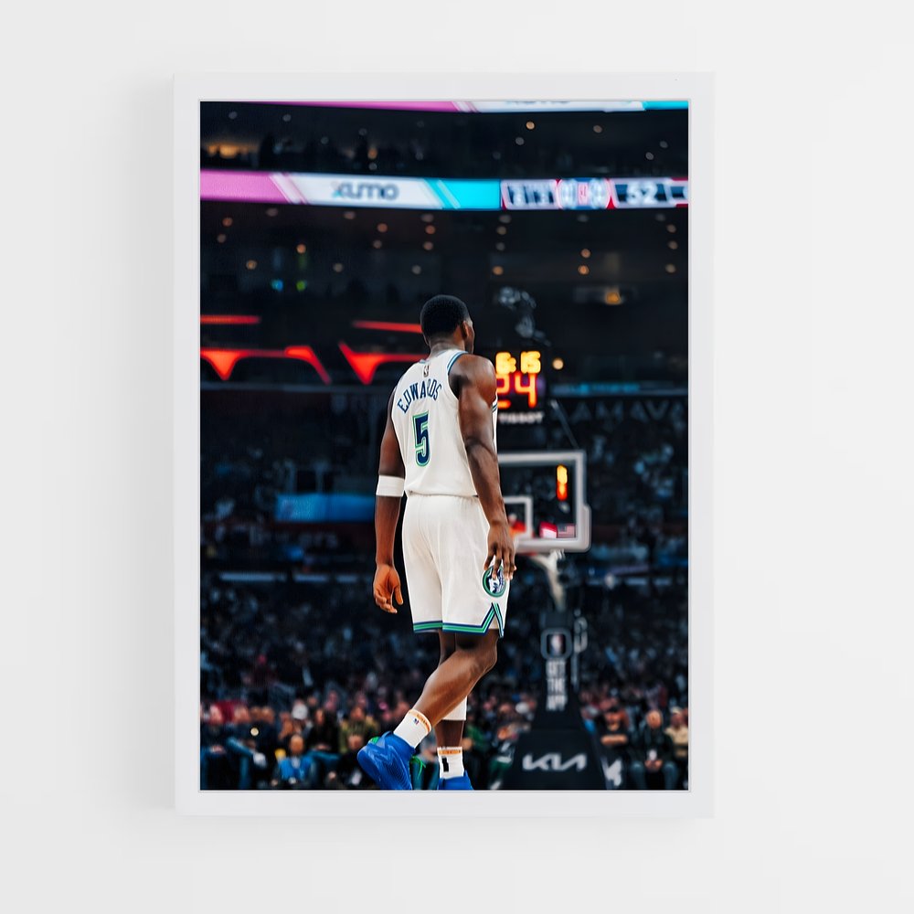 Poster Anthony edwards admiration – affiche Basketball (vue 3)